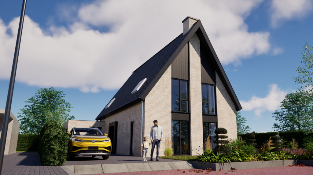 Modern vrijstaande kangaroe woning Hardenberg| Bouwbedrijf Vosman