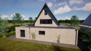 Modern vrijstaande kangaroe woning Hardenberg| Bouwbedrijf Vosman
