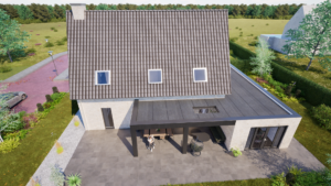 Modern vrijstaande kangaroe woning Hardenberg| Bouwbedrijf Vosman