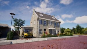 Vrijstaande woning naar basisontwerp Deventer, linksvoor